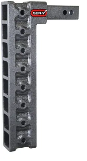 Gh-0100 Gen-y Hitch Gh-308 Mega Duty 2in Shank 17.5in Drop 1.5k Tw 10k With Stabilizer Kit