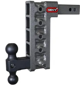 Gh-031 Gen-y Hitch Gh-315 Mega Duty 2in Shank 10in Drop 1.5k Tw 10k With Dual-ball