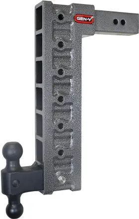 Gh-617 Gen-y Hitch Mega Duty 2.5 Inch Shank 18 Drop 3k Tw 21k With Dual-ball/stabilizer Kit