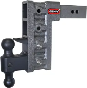 Gh-624 Gen-y Hitch Mega Duty 2.5 Inch Shank 9 Drop 3k Tw 21k With Dual-ball/pintle Lock