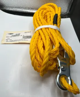 70190 Gmp Rope Lanyard Tow Pulling Lasher 3/8 Inch X 35 Forged Tested 5000lbs