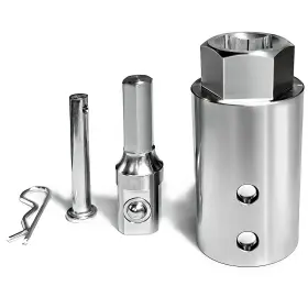 Qjdpj02 Godliy Upgraded Trailer Jack Drill Adapter 1 Inch Drive Shaft