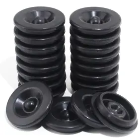 Grepspud Ls-qc0007-20 20 Pcs Trailer Hub Rubber Seals 1.47 Inch Axle Grease Plug Caps Set