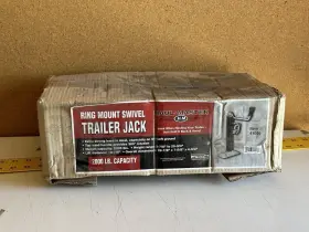 41006 Haulmaster Ring Mount Swivel Trailer Jack 2000 Lbs