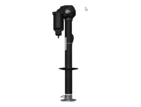 Hg-80007 Hengs Electric Power Lift Tongue Jack 3000lb 12v Side Lights Rv Camper Trailer
