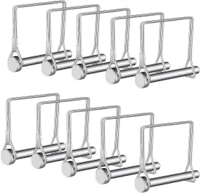230714001 Hincell Trailer Lock Pins 10pcs Square Pto Pin Shaft Locking