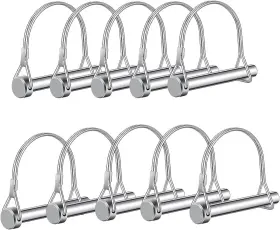 Hl230726002 Hincell Trailer Locking Pins 10pcs Arched Pto Pin Shaft