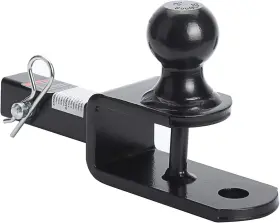 Ht225 Hitowmfg 3-in-1 Atv Towing Hitch Ball Mount Adapter With 2 Inch 1-1/4 Solid