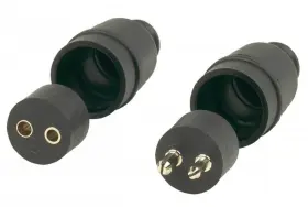 11147945 Hopkins Towing Solutions 2 Pole In-line Set Connector - 15/16 Inch