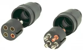 11147955 Hopkins Towing Solutions 4 Pole In-line Set Connector