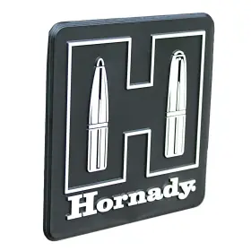 99132 Hornady Hitch Cover 2 Inch Snap Clips Plastic Black/white