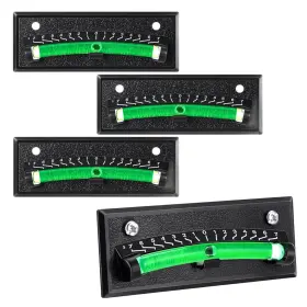 Rv-spy-4 Huanranyo 4pcs Rv Bubble Level Stick-on Leveling Tool With Graduated Black