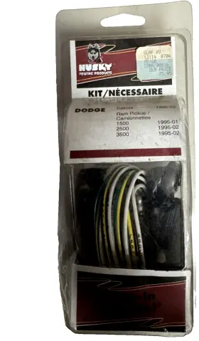 13114 Husky 13191 4 Wire Flat Car Side Trailer Wiring Connector Part No.