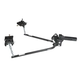 31422 Husky Round Bar Weight Distribution Hitch With Bolt Together Ball