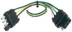 30312 Husky Towing Fits 4 Wire Flat Plug