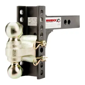 Husky Towing 880268147798 Trailer Hitch Ball Mount For 2 Inch Rcvr 14k Adjust Drop/rise Dual
