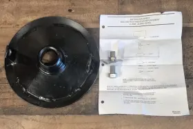 Rap92466 Hwh Corporation Rap40260 Corp. 10 Inch Bolt On Foot Pad Incl Hardware Rv Jack Levelling