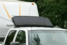 Wd600 Icon 01217 Aeroshield Black 56 Inch X 22 Wind Deflector