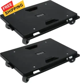 Gj1017 Insdawn 2 Pack Furniture Dolly Upgraded Dollies Connectable With 4 Black