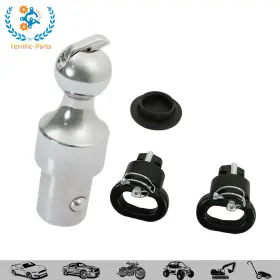 Btp217036p Ivamos 60638 Puck System 2-5/16 Inch Gooseneck Ball And Safety Chain Anchor Kit For Ram Truck