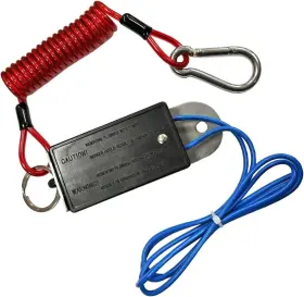 Lwu10gio74cas395mb Jack Boss 4 Ft Coiled Cable With Trailer Breakaway Switch For Rv Towing Truck