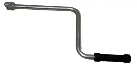 C105924 Jost Handle Crank Landing Gear Std 17-3/4 Long - Galvanized Finish