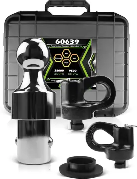60639-001 Jyoelron 60639 Puck System Gooseneck Hitch Ball Kit 38000 Lbs Gtw/ 9500