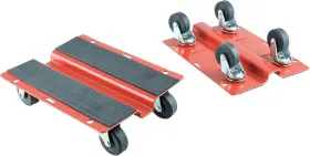 B07dpkk9hf Kastforce Utility Dolly Kit Of Pair 8 Inch X 10 Steel Dollies Snowmobile Red