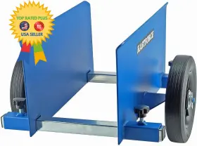 Kf4002 Kastforce Panel Dolly 600 Lbs Capacity Drywall Mover With 8 Inch Non-flat Wheels