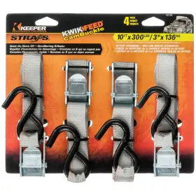 05105 Keeper 5105 10 Cam Buckle Tie Down 300 Lbs Wll 900