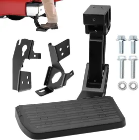 75313 Keriolee Rear Bed Step For 2017-2022 Ford F250 F350 F450 Black