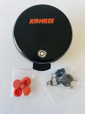 Kr1132-us Kohree Heavy Duty Rv Trailer Coupler Lock Fits 2-5/16 Inch - 2 And 1-7/8 Couplers