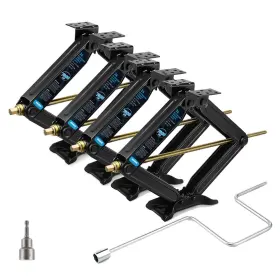 Kr1221-wk Kohree Rv Trailer Stabilizer Leveling Scissor Jacks 24in Adjustable Height