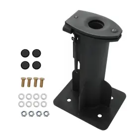 Qs367344qr Lablt 17 Inch Fifth Wheel Rv To Goose Neck Adapter Hitch With 7 3/4 Forward Offset