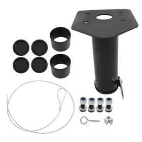 Qs367360qr Lablt 12 Inch -17 Adjustable Forward Offset Fifth Wheel Adapter Hitch To Gooseneck