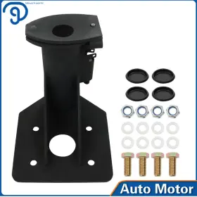 Lp550968ks Labwork 12 Inch Fifth Wheel Camper Rv Black Trailer Adapter Hitch To Gooseneck Ball Iron