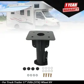 Tur505098i Labwork 17 Inch Fifth 5th Wheel Rv To Goose Neck Adapter Hitch New For Truck Trailer