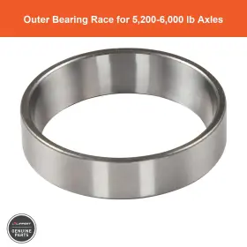 126996 Lippert Curt Outer Bearing Race - 5 200 To 6 000-lb. Axles