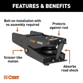 155943 Lippert Components Inc Air-ride King Pin 21000 Lbs. Fifth Wheel Hitch Box