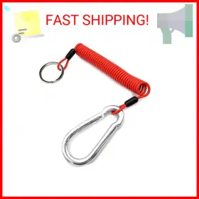 Malloryx 745672827622 6ft Breakaway Trailer Cable Brake Rv Stainless Steel Sprin
