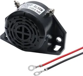 Max Louder 761312206817 Truck Back-up Alarm 12v /48v 105db Heavy-duty Car Reverse Horn Backup