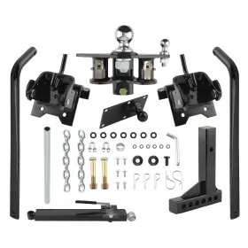 7ijq1a Maxpeedingrods Trailer Hitch Parts 2 Inch Shank 5/16 In Ball 10 000 Lbs Fit Class Iii&iv Hitches