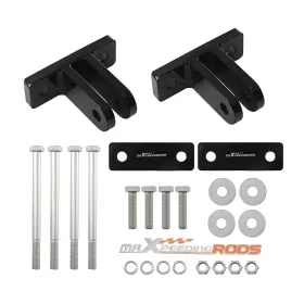 M0grvw Maxpeedingrods Base Plate Mount Bracket For Blue Ox Tow Bars Jeep Wrangler Tj Yj Xj Jk Jl Black
