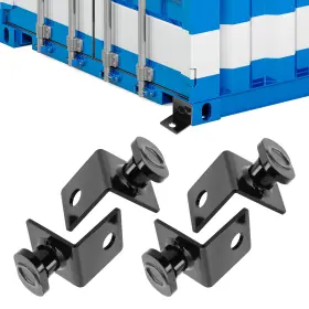 Xg2spa Maxpeedingrods 4 Pack Shipping Container Tie Downs Anchor Black For Anchoring To Rock Floor