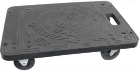 80854 Maxworks Furniture Movers Dolly With Wheels - 200 Lb. Capacity Black