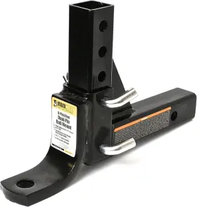70067 Maxxhaul 817399010677 Trailer Hitch - 8-position Adjustable Ball Mount Tow