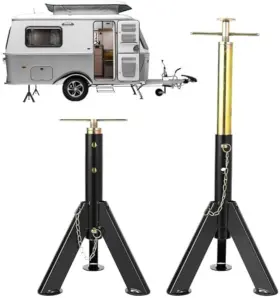 0llkfhhhkby Merxeng 2 Pcs Telescopic Rv Stabilizer Jacks 3ton/6000lbs For Camper