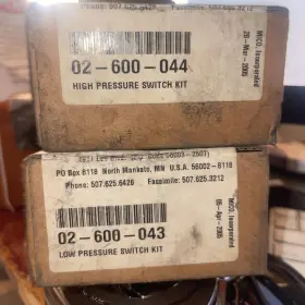 02-600-043 Mico High And Low Pressure Switch Kits Used See Pics For Exactly What You Get Ca