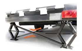 Sp54-181 Morryde Bolt-on X-brace Cross Brace Scissor Jack Stabilizer For Trailers Rvs
