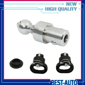 Be232004x Munirater Puck System 2-5/16 Inch Gooseneck Ball And Safety For Ram Truck Chain Anchor Kit 60638